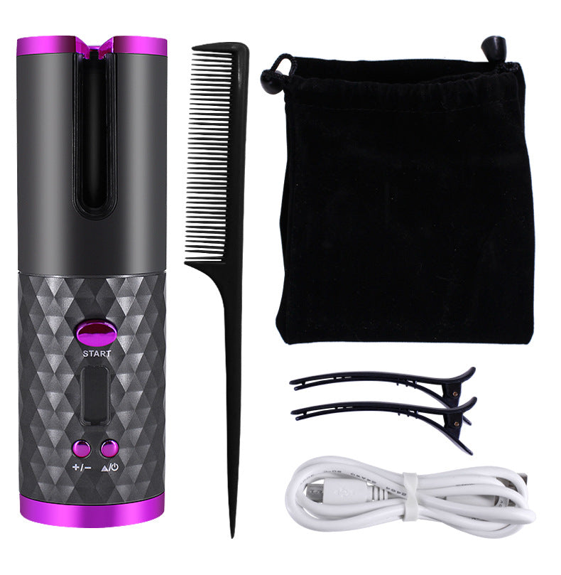 Cordless Hair Curler iron