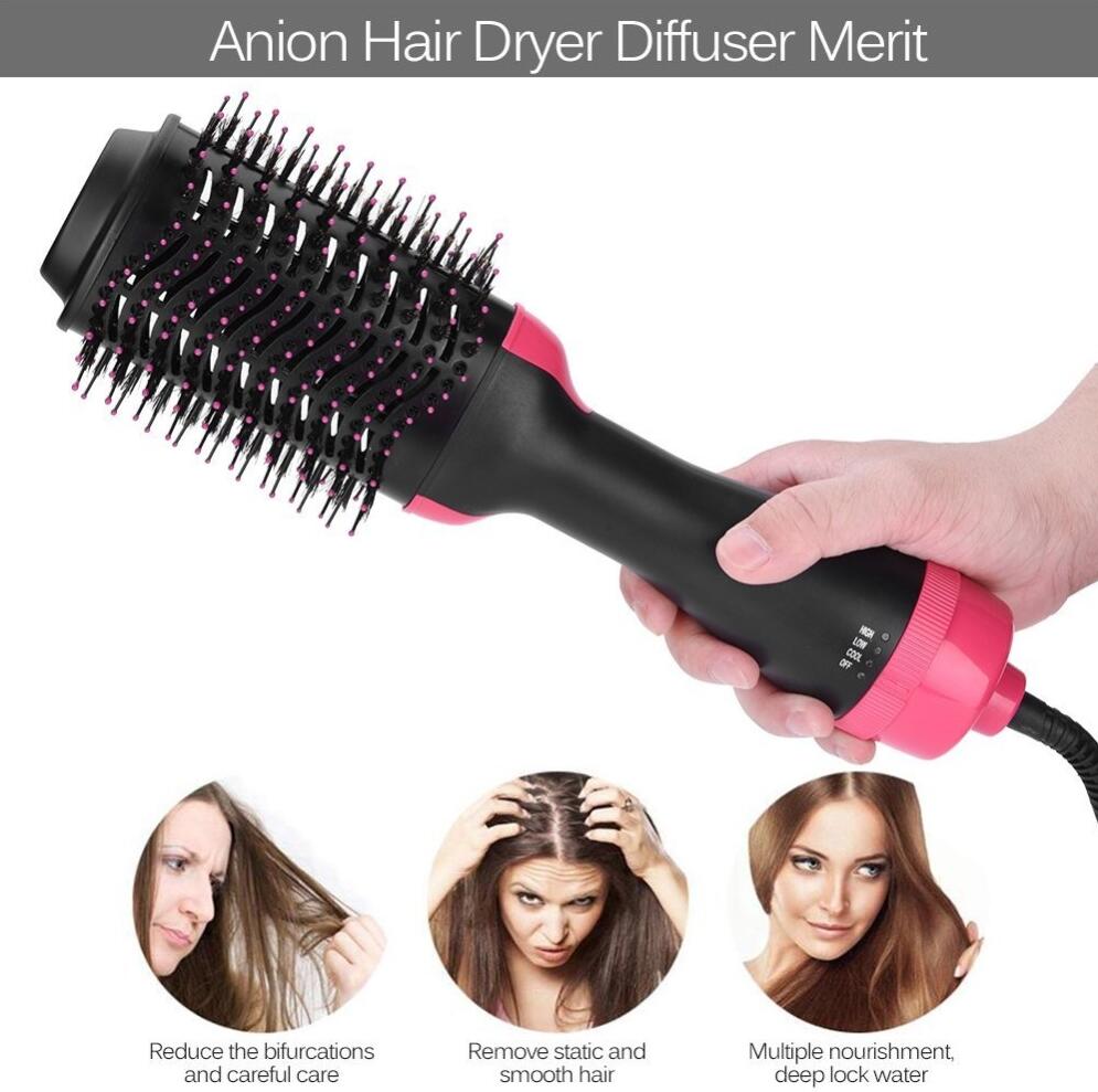 One-Step Electric Hair Dryer Comb Multifunctional