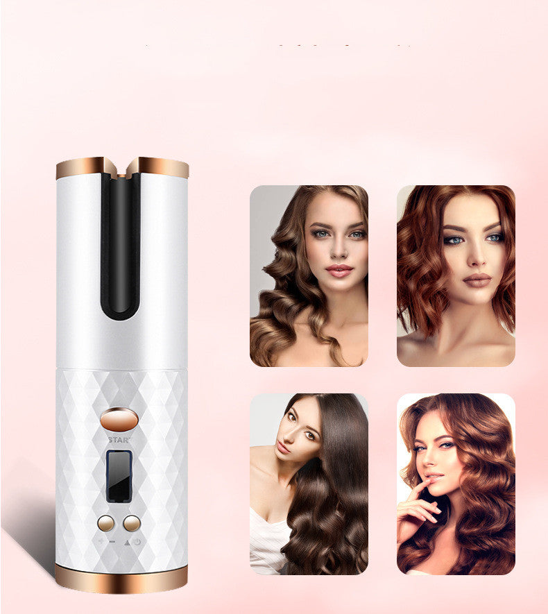 Cordless Hair Curler iron