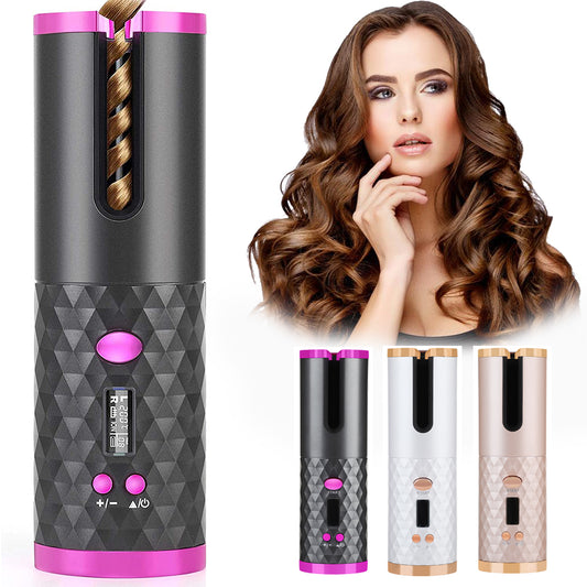 Cordless Hair Curler iron